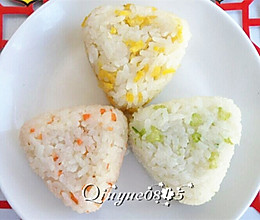 彩色米饭的做法