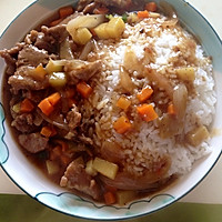 鸭肉咖喱饭的做法图解5