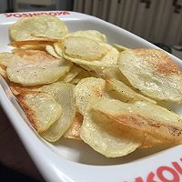 奶香微波薯片（烤箱也可操作）的做法图解14