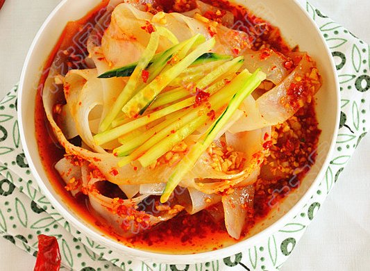 教你调制一碗陕西凉皮