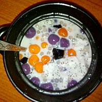 紫薯南瓜芋园捞的做法图解6