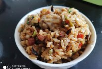 简单营养杂菜排骨焖饭的做法