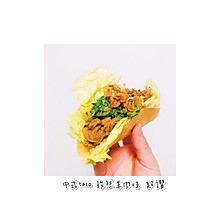 #烤究美味 灵魂就酱#孜然羊肉味taco