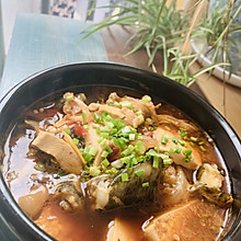 泡菜豆腐鱼锅