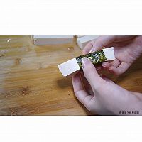 #少盐饮食 轻松生活#外酥里嫩的照烧海苔豆腐的做法图解2