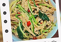 减脂凉拌豆腐皮的做法