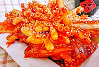 韩式辣酱炒八带的做法