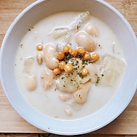 『没有奶油的豆子浓汤』古巴白芸豆浓汤的做法图解9