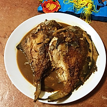 上海年夜饭必备——红烧平鱼