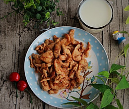 高蛋白低脂餐——孜然鸡肉配脱脂奶。的做法