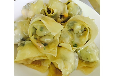 粟米猪肉芹菜饺