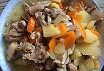 香菇胡萝卜土豆焖鸭肉的做法
