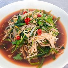 #少盐饮食 轻松生活#开胃凉拌菠菜金针菇