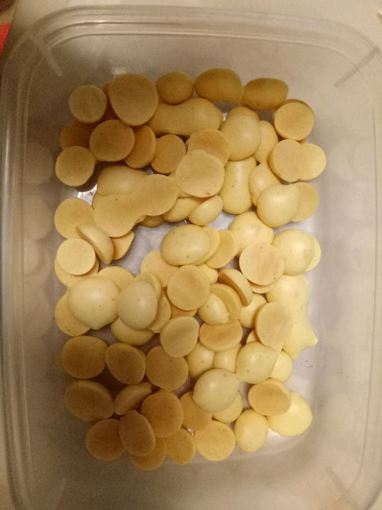 7个月宝宝吃的蛋黄溶豆的做法