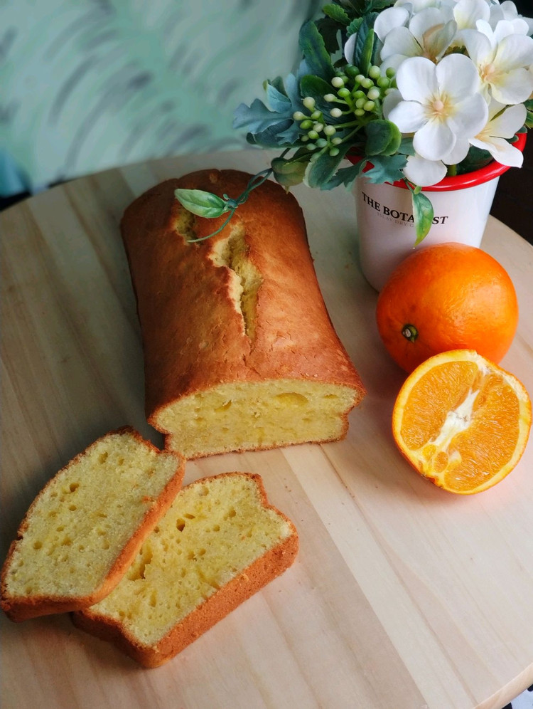 橙子➕搅拌机，零失败做个橙子蛋糕的做法