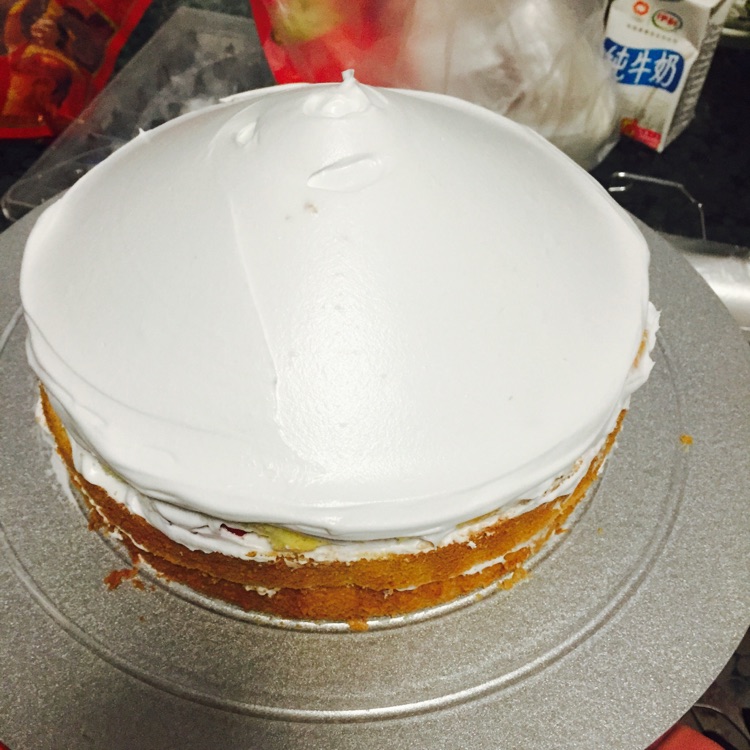 草莓蛋糕cake..的做法图解5