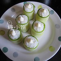【黄瓜鱼籽寿司】高温天的清凉系主食的做法图解6