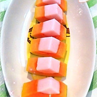 木瓜椰奶冻的做法图解5