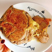 榴莲芝士煎饼的做法图解7