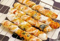 菠菜培根扭扭棒的做法