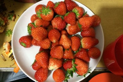 盐洗草莓
