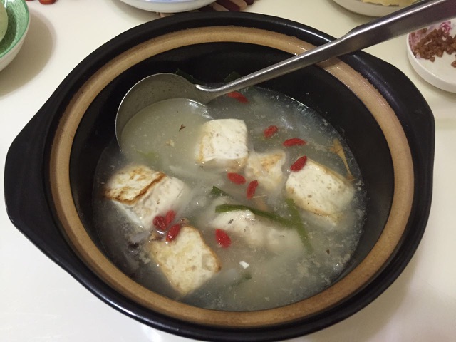 剥皮鱼汤