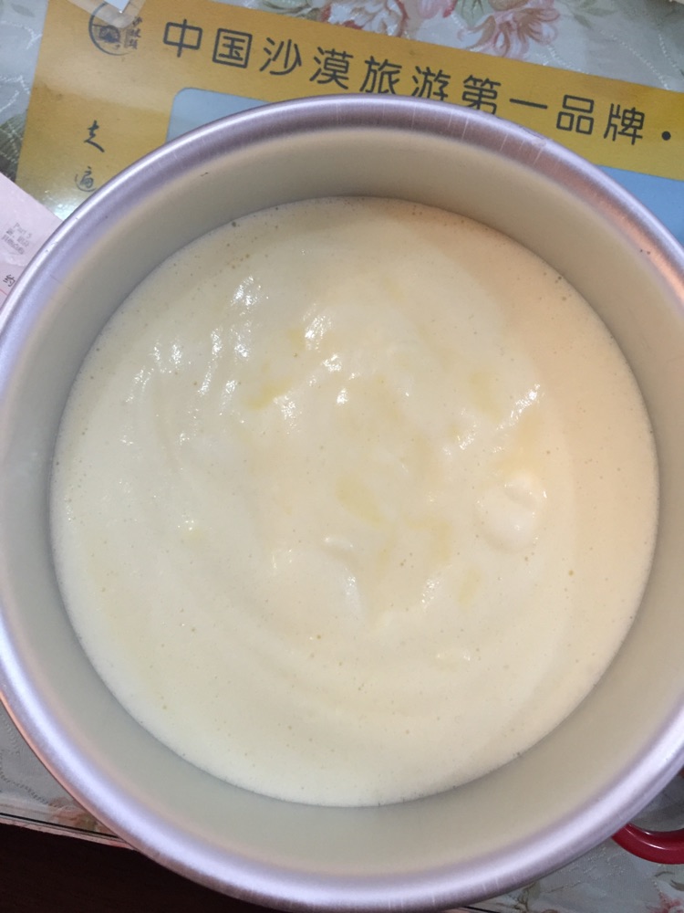 木糖醇戚风蛋糕 6寸的做法图解3