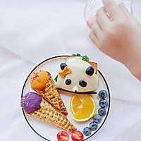 彩色双薯甜筒“冰淇淋”【治愈宝宝】的做法图解16