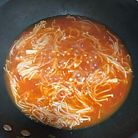 番茄金针菇肥牛汤的做法图解14