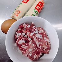 肉沫鸡蛋豆腐的做法图解1