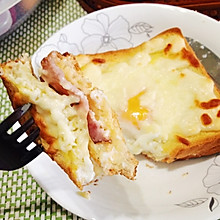 「完美早餐、早午餐」法式热三明治