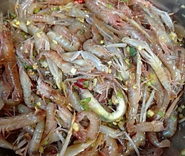 生腌嘎嘣虾（大连下酒菜）的做法