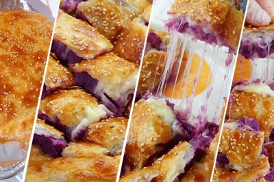 紫薯芝士饼【宝宝辅食】
