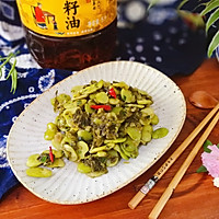 #寻味外婆乡#雪里蕻咸菜烧豆瓣的做法图解7