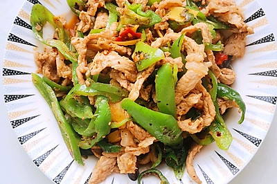 青椒炒肉