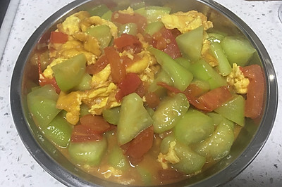 丝瓜炒鸡蛋