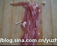 西芹金针羊肉卷的做法图解3