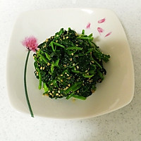 日式芝麻拌菠菜的做法图解12
