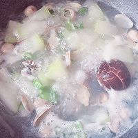 蛤蜊冬瓜菌菇汤的做法图解5