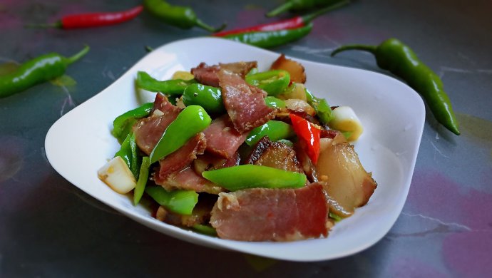 小炒腊肉