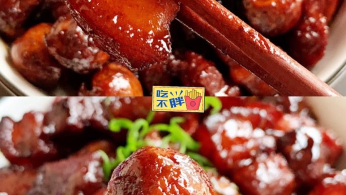 「秘制红烧肉」入口即化，软糯可口，不学后悔哦