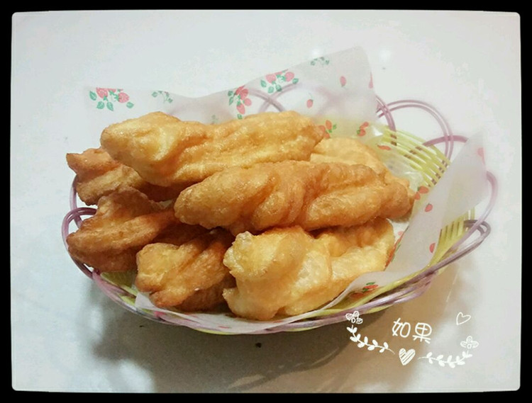 家庭油条的做法
