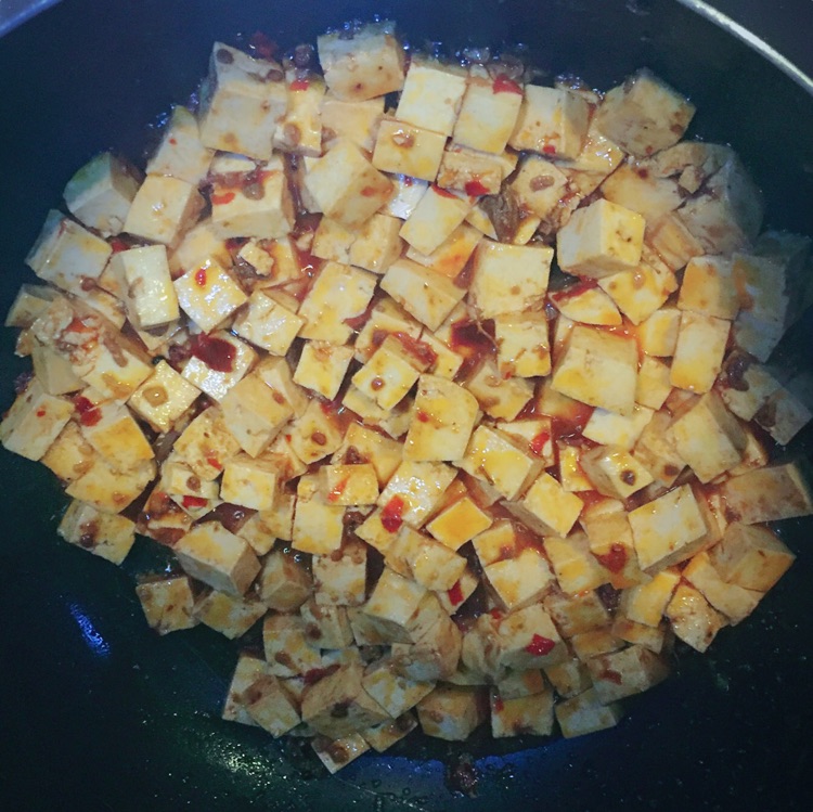 麻婆豆腐的做法图解7