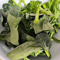 菠菜鸡蛋汤的做法图解1