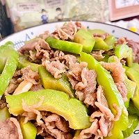 #LG御见美好食光#肥牛炒苦瓜的做法图解8