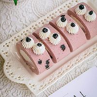 #蓝莓怎么吃# 浪漫治愈的蓝莓干紫薯瑞士蛋糕卷的做法图解18