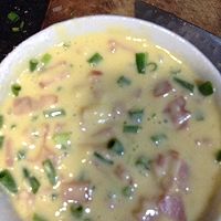 香葱培根鸡蛋饼的做法图解4