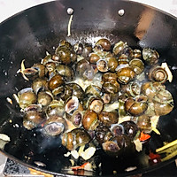 #中秋团圆食味#紫苏炒田螺的做法图解4
