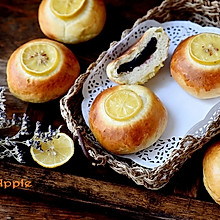 #花10分钟，做一道菜！# 柠檬紫薯面包