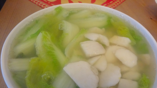 芋头白菜汤--云南最家常的一道汤菜的做法